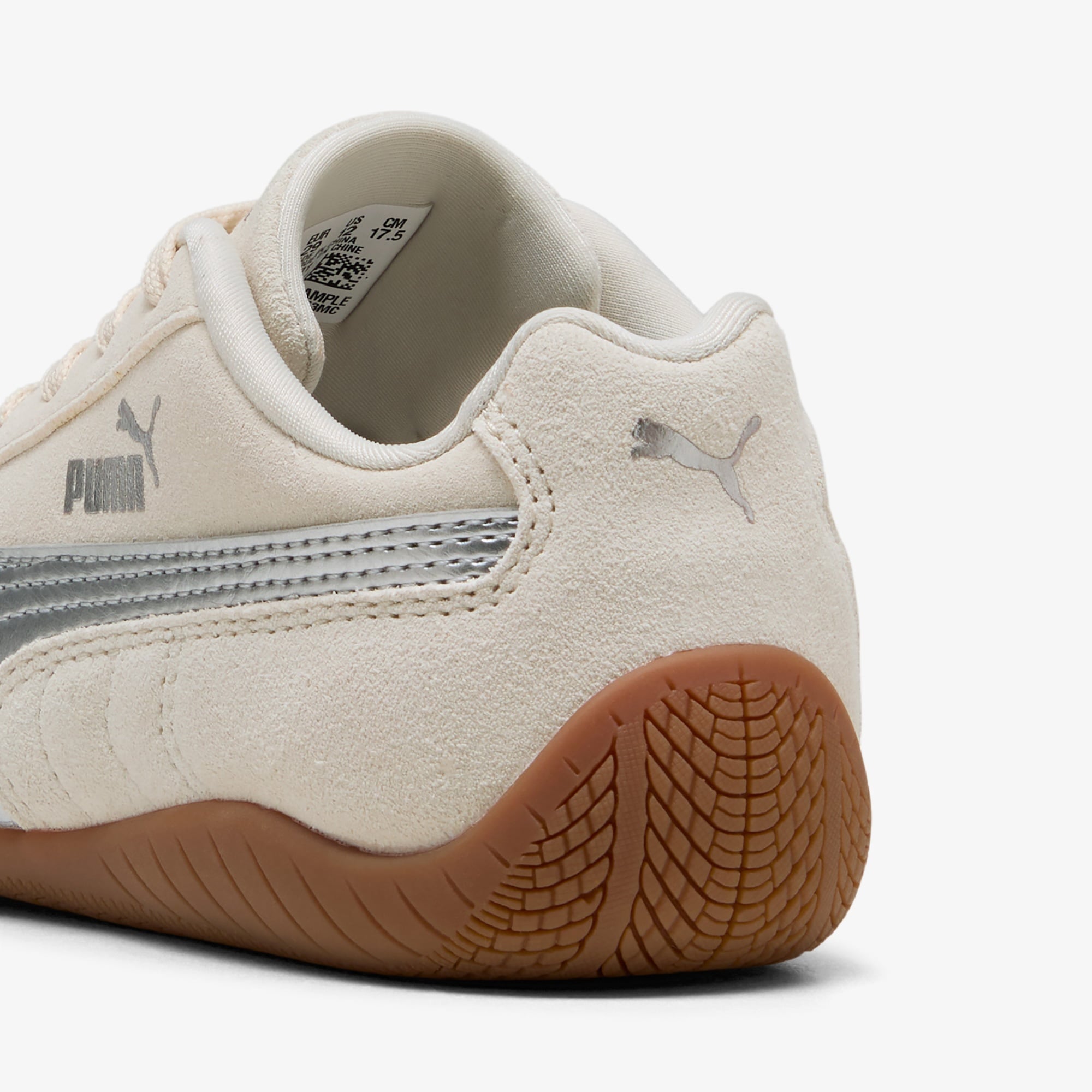 Puma Speedcat Metallic Çocuk Krem Spor Ayakkabı