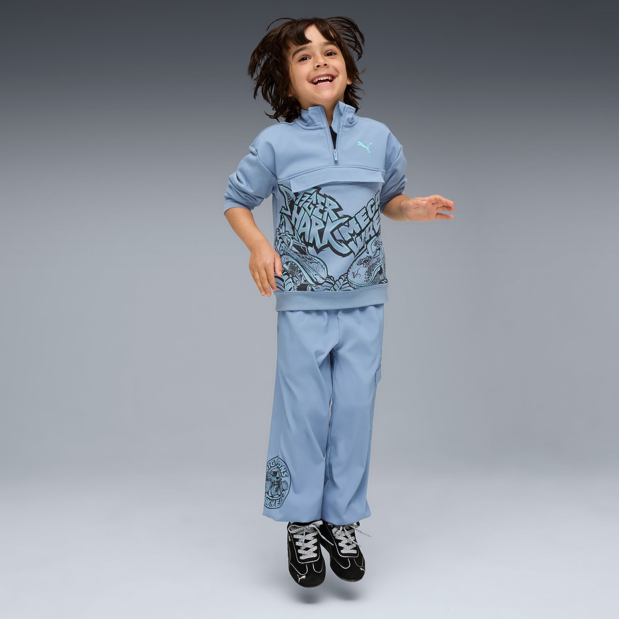 Puma Speedcat Hot Wheels 2.0 Çocuk Siyah Spor Ayakkabı