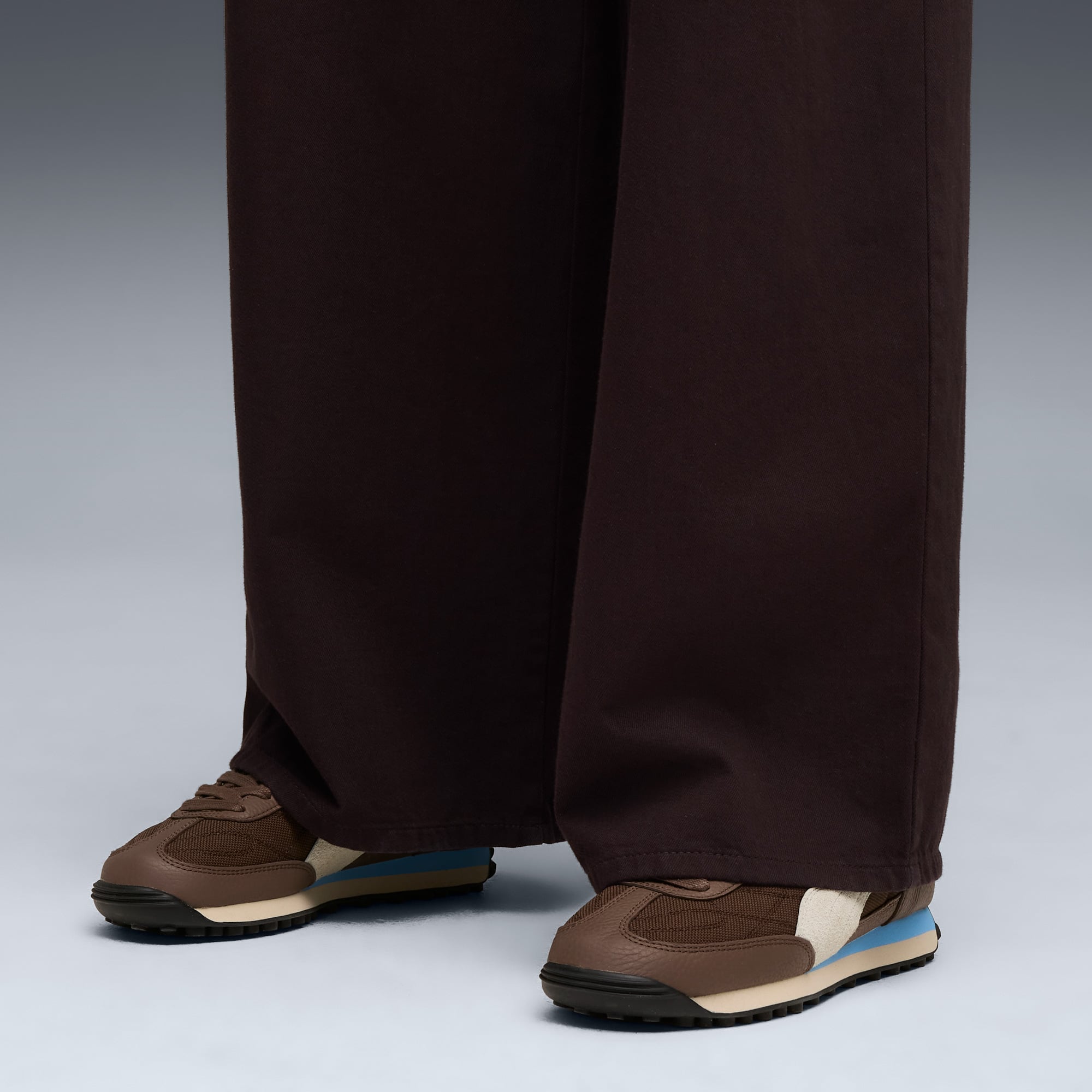 Puma Easy Rider Futbolito Unisex Kahverengi Spor Ayakkabı - Görsel 9