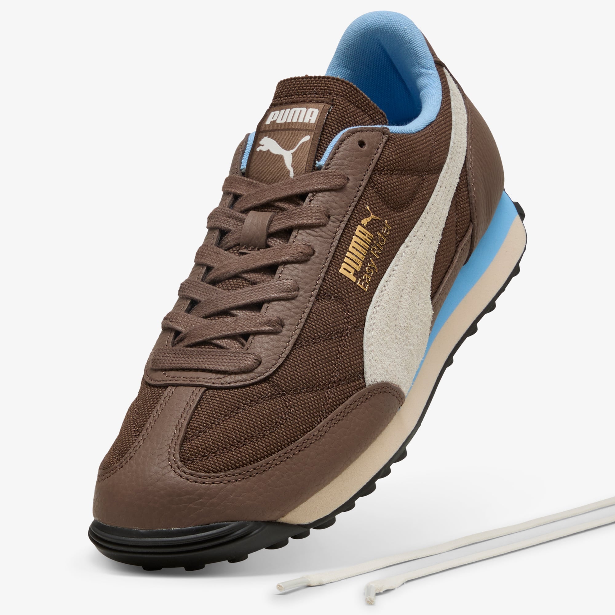 Puma Easy Rider Futbolito Unisex Kahverengi Spor Ayakkabı - Görsel 6