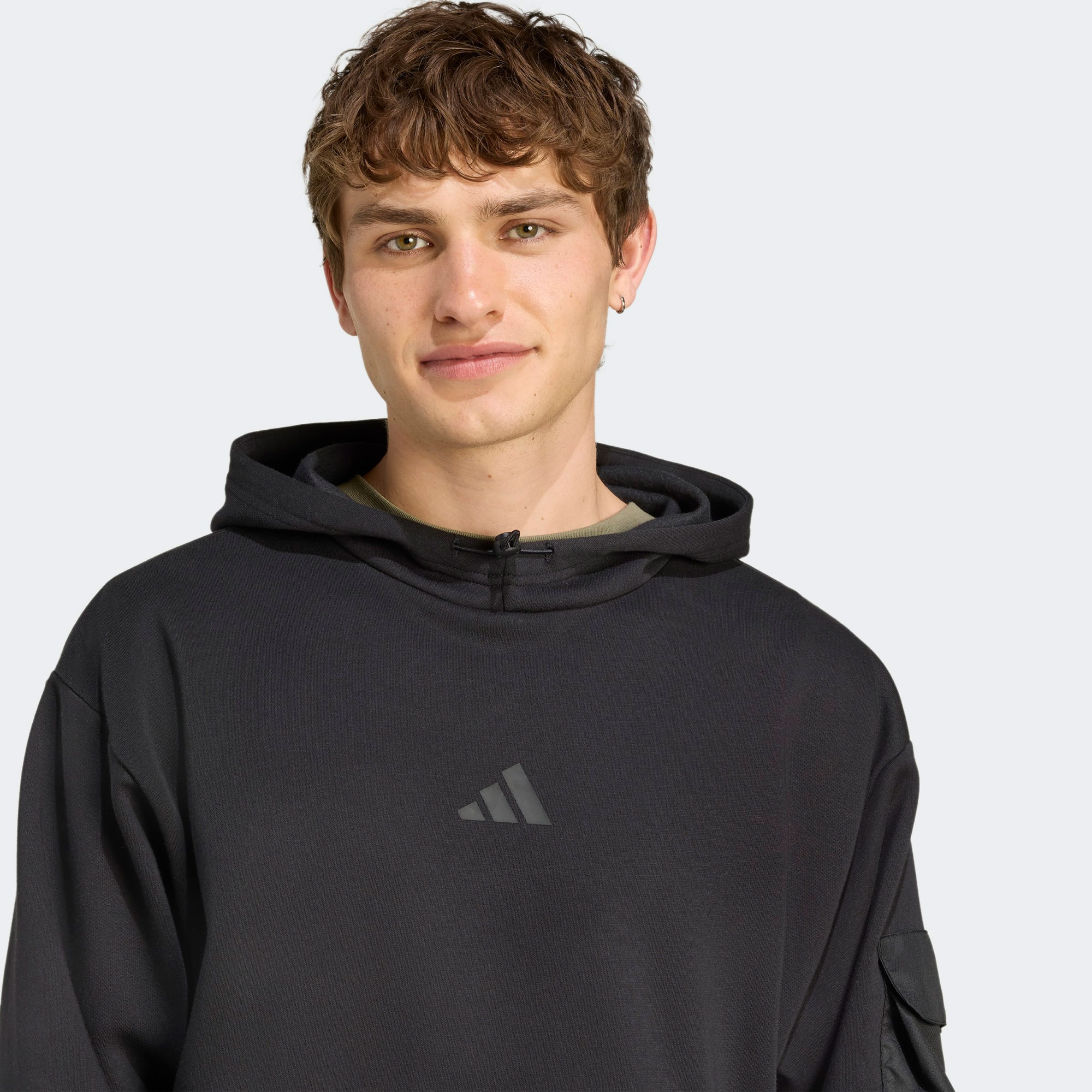adidas CT Utility Erkek Siyah Sweatshirt