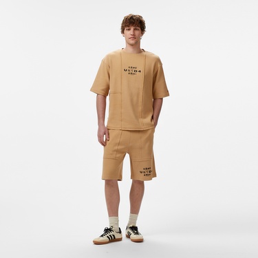  UNITED4 Erkek Krem T-Shirt