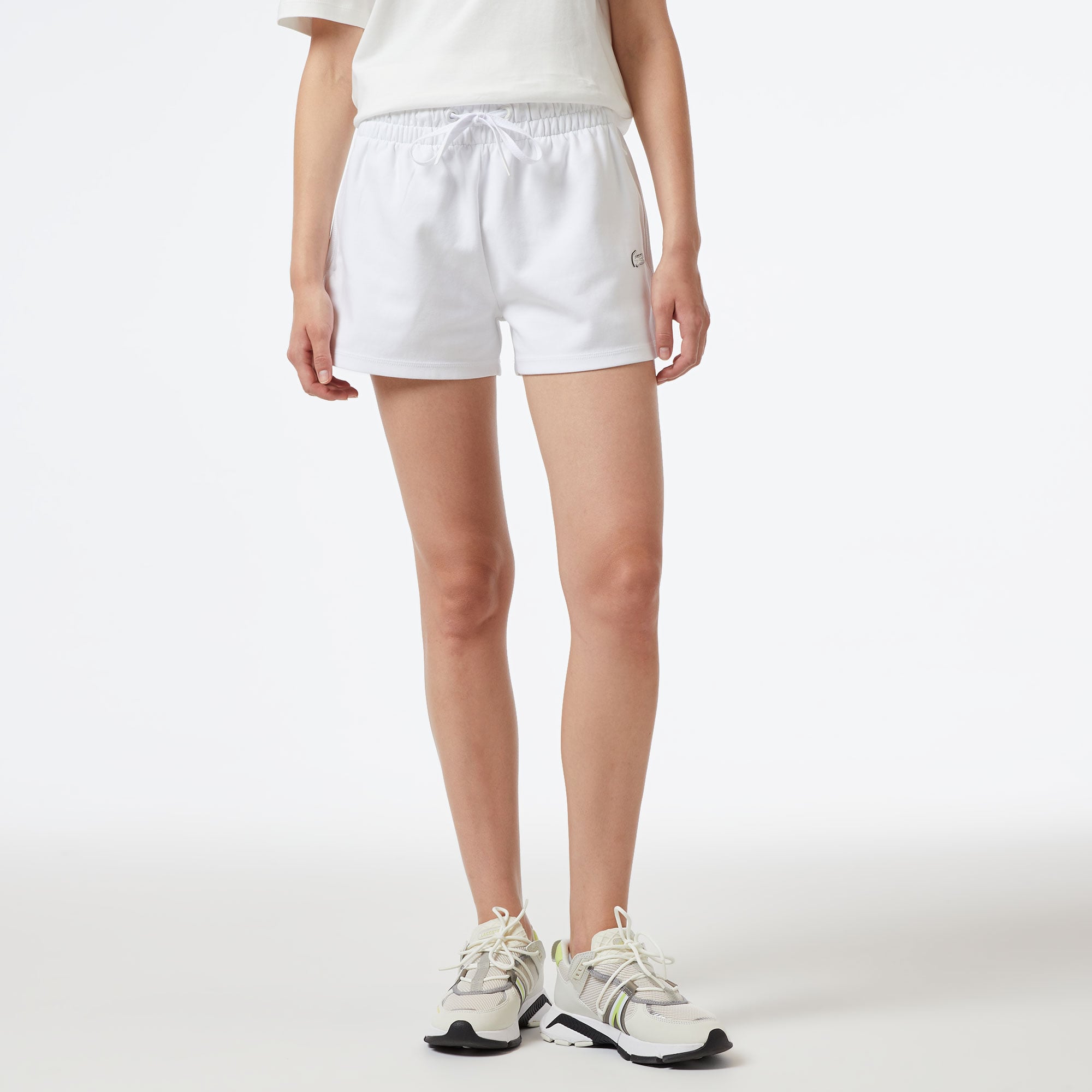  Lacoste Kadın Beyaz Şort