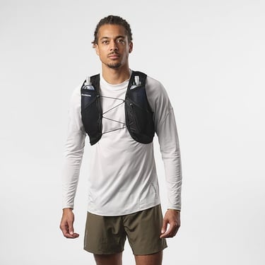  Salomon Act Skin 8 Unisex Siyah Koşu Yeleği