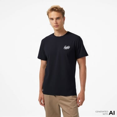  Converse Erkek Siyah T-Shirt