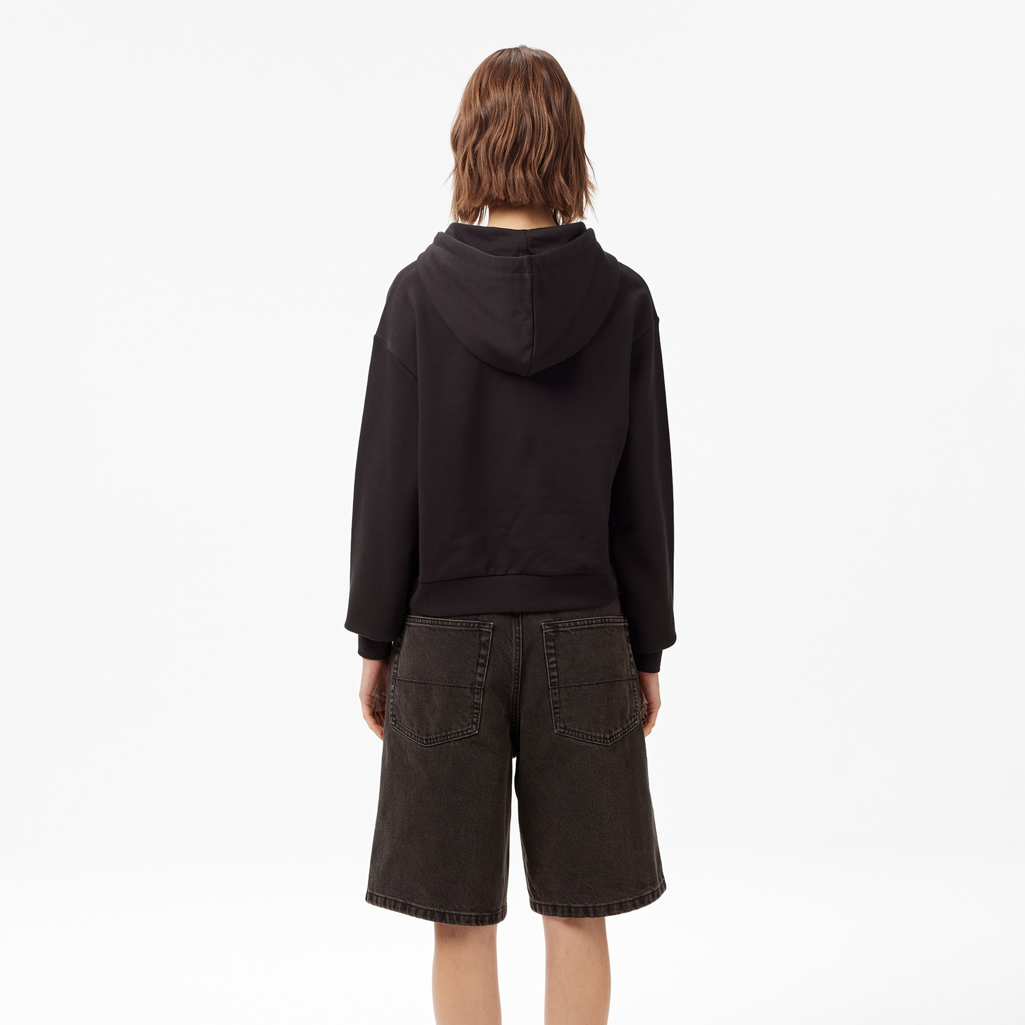 Vans W Salton Rlx Ft Po Kadın Siyah Sweatshırt