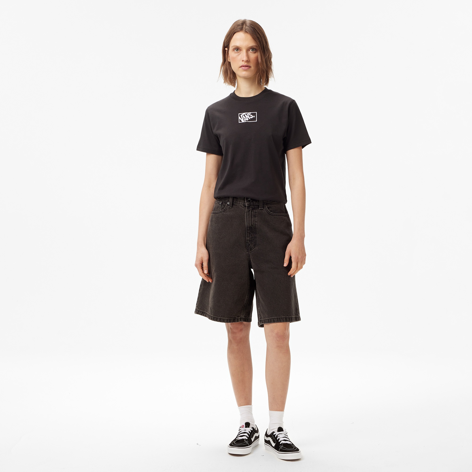 Vans By Blocked Box Çocuk Siyah T-Shirt