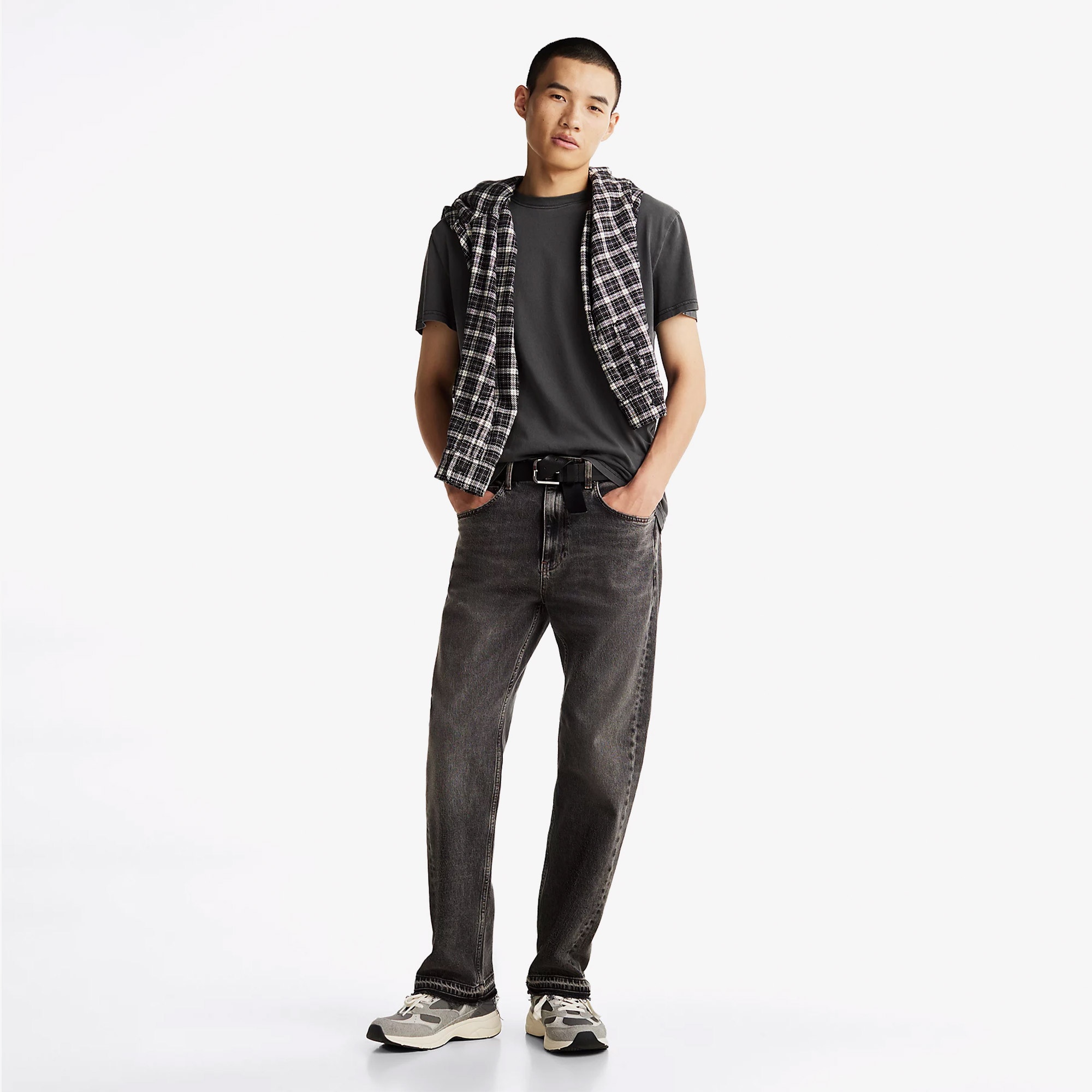 Tommy Jeans Reg Heritage Flag Ext Erkek Siyah T-Shirt