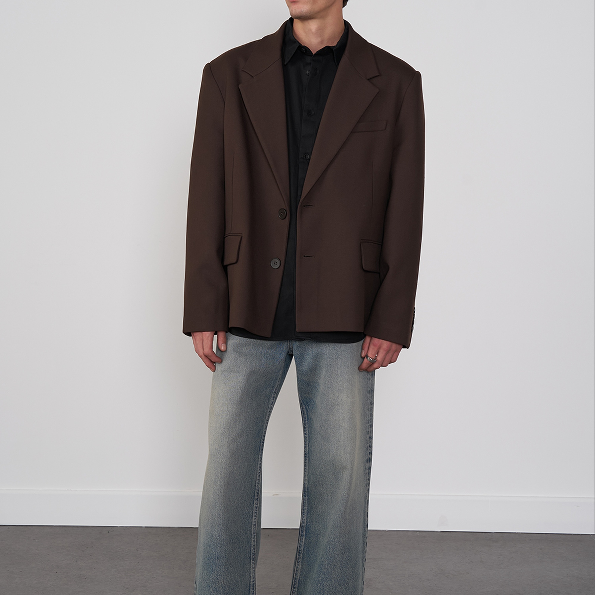 Dökümlü Basic Gömlek