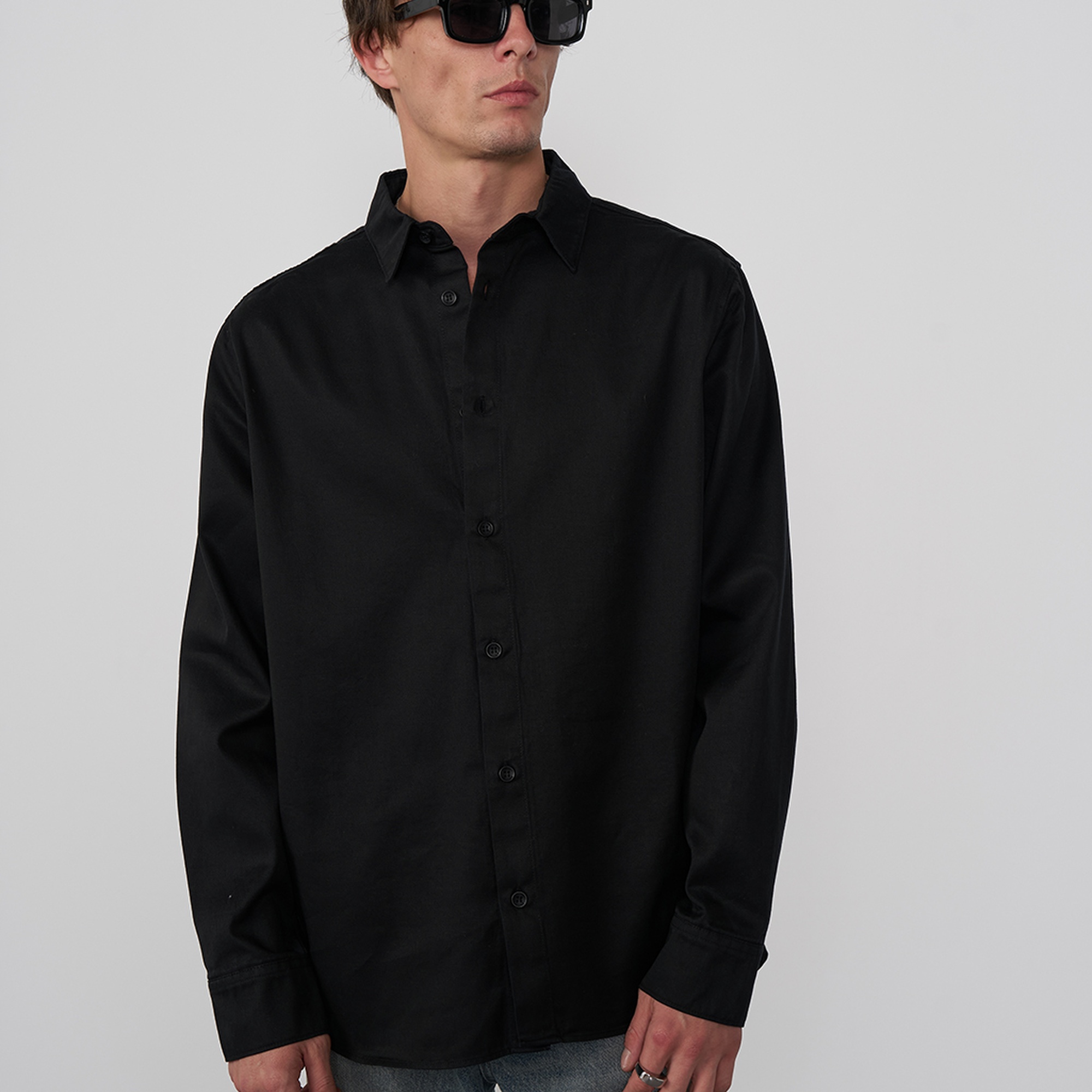 Dökümlü Basic Gömlek