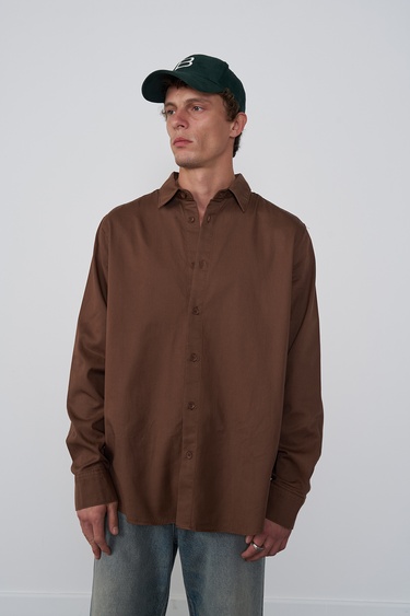  Dökümlü Basic Gömlek