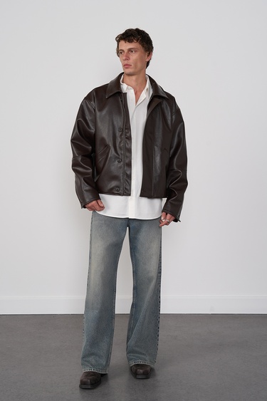  Dökümlü Basic Gömlek