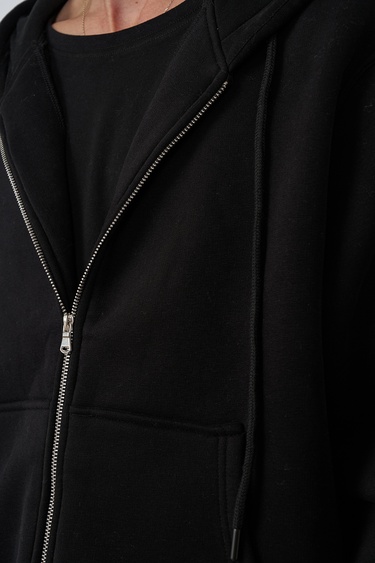  Oversize Kısa Hoodie