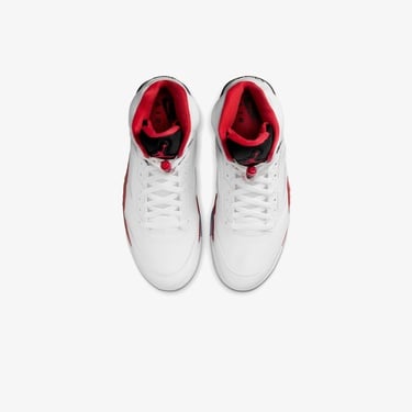  Jordan Air 5 Retro Erkek Beyaz Spor Ayakkabı