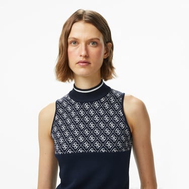  Guess Lise Kadın Mavi Triko