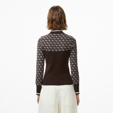  Guess Aubrey Yün Karışımlı Kadın Kahverengi Triko