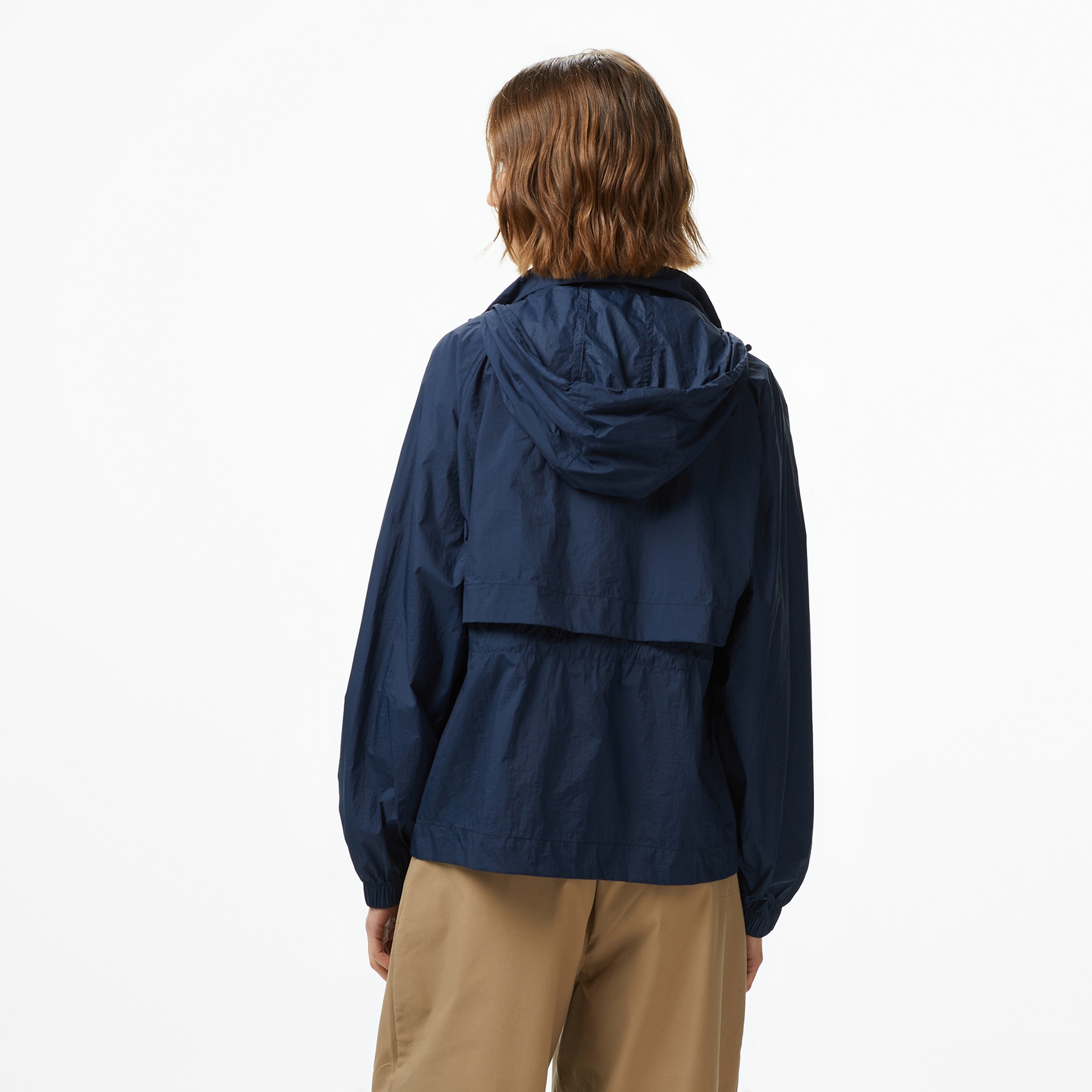 Tommy Hilfiger Nylon Packable Kadın Lacivert Ceket