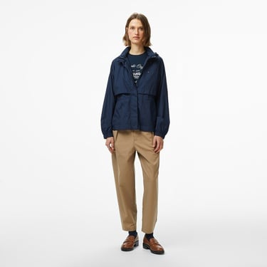  Tommy Hilfiger Nylon Packable Kadın Lacivert Ceket