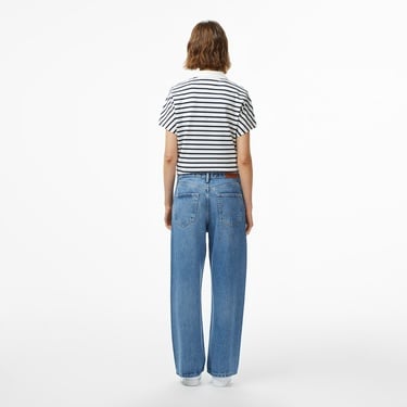  Tommy Hilfiger Denim Lana Loose Kadın Mavi Jean Pantolon