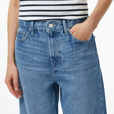  Tommy Hilfiger Denim Lana Loose Kadın Mavi Jean Pantolon