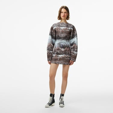  Les Benjamins 005 Kadın Kahverengi Elbise