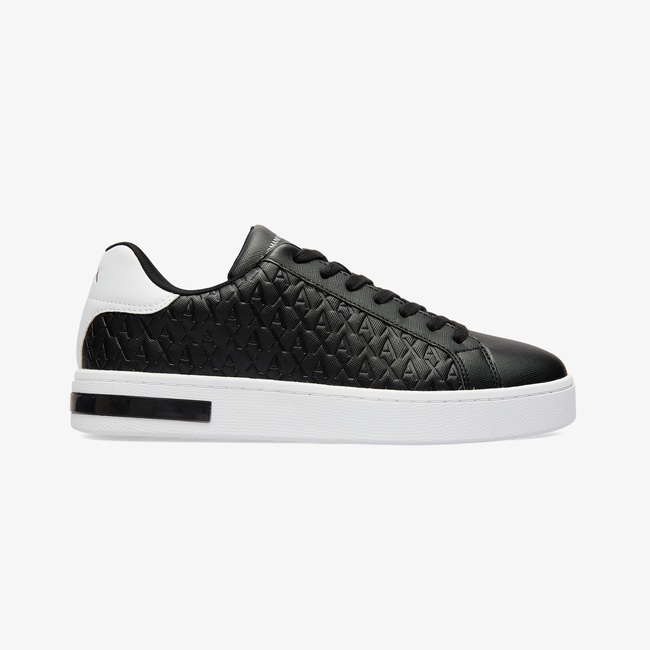  Armani Exchange Erkek Siyah / Beyaz Sneaker