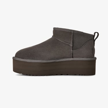  UGG Classic Ultra Mini Kadın Gri Bot
