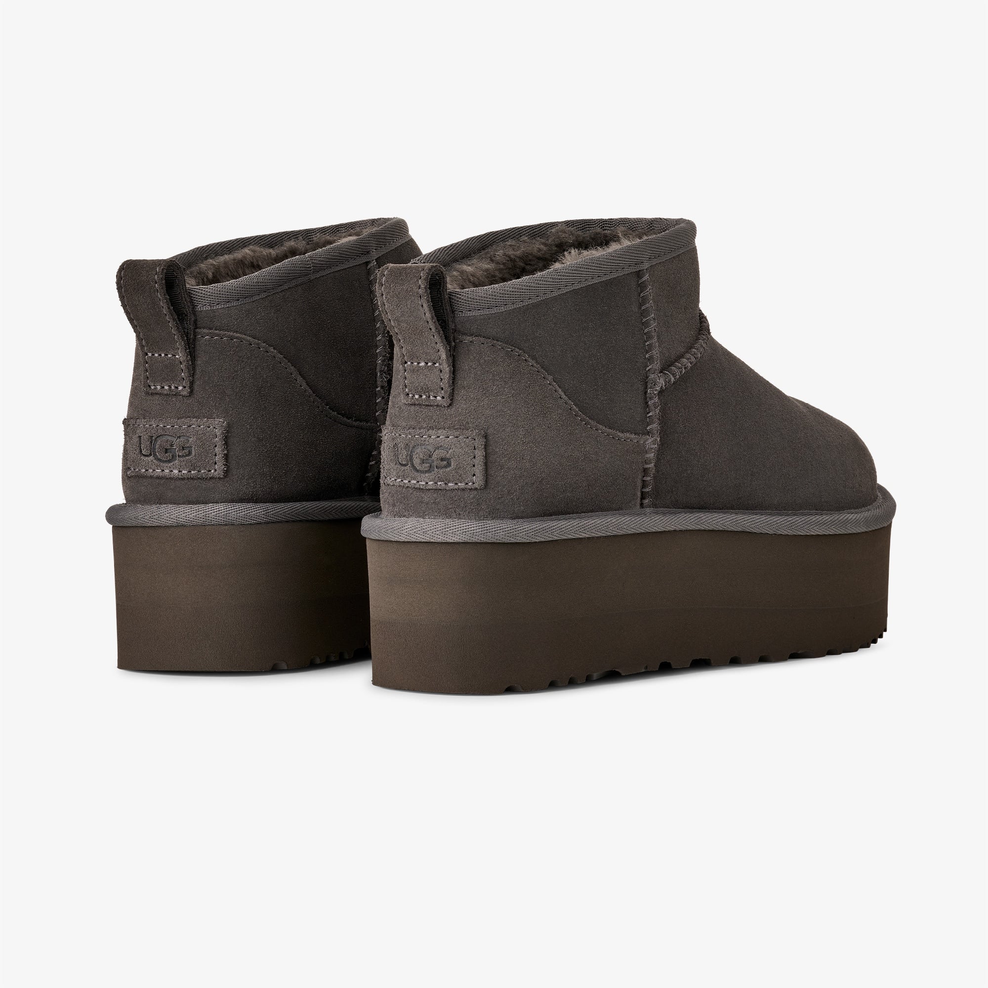 UGG Classic Ultra Mini Platform Kadın Antrasit Bot