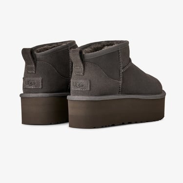  UGG Classic Ultra Mini Kadın Gri Bot