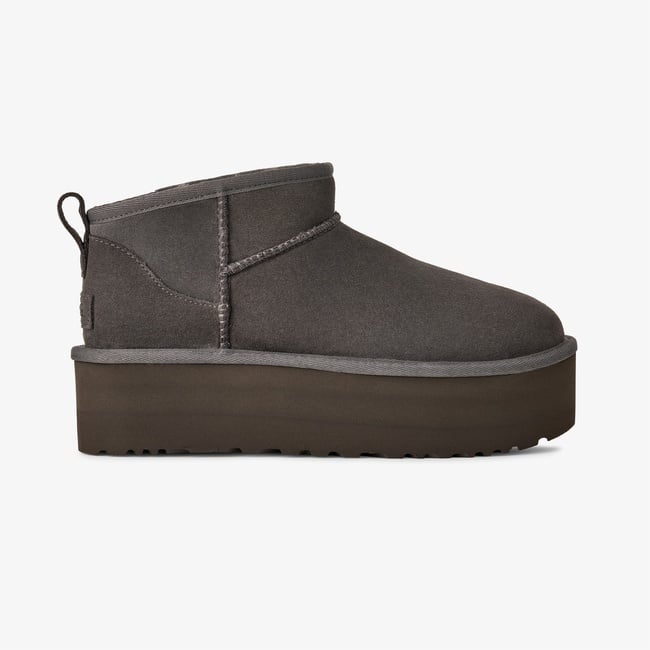  UGG Classic Ultra Mini Kadın Gri Bot