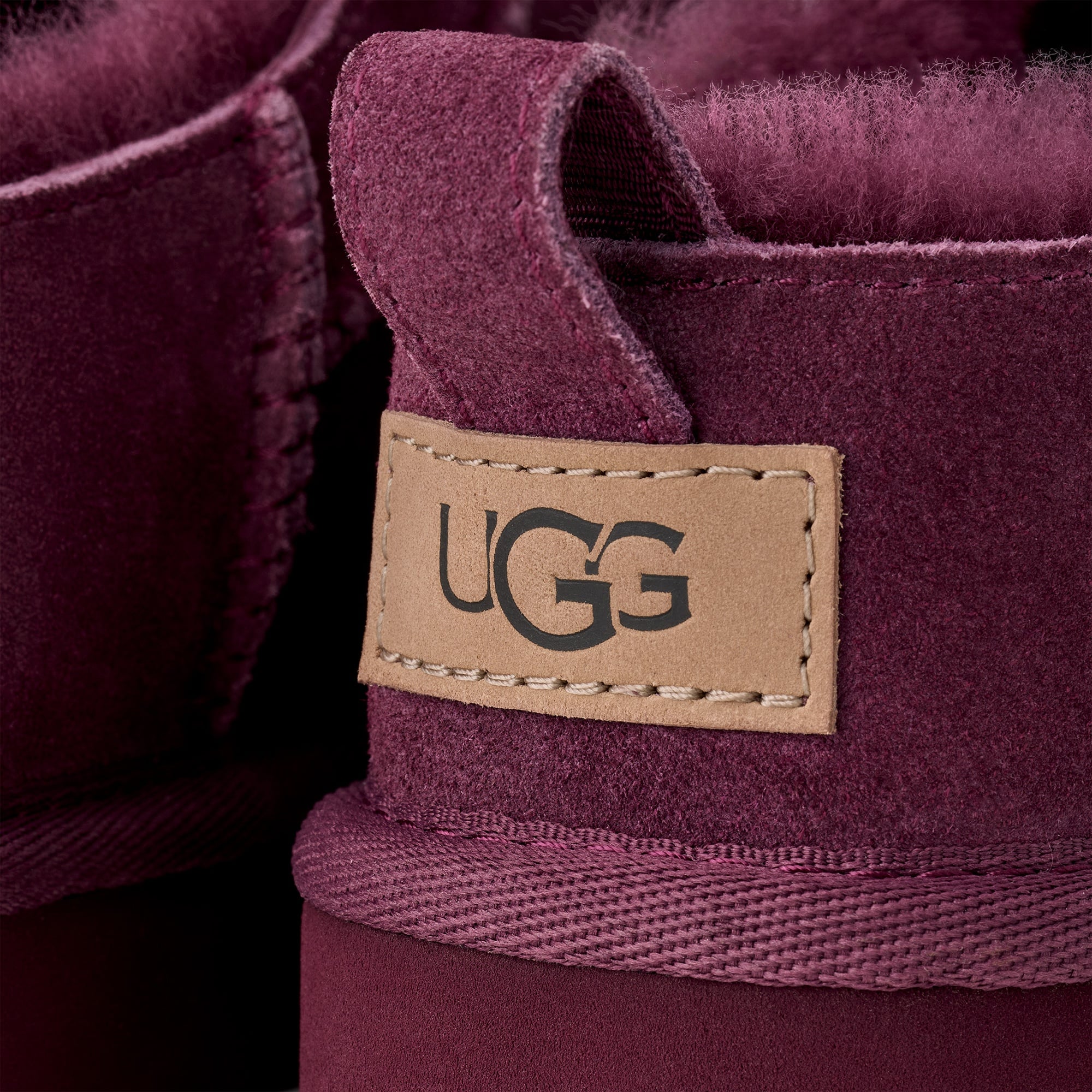 UGG Classic Micro Kadın Bordo Bot