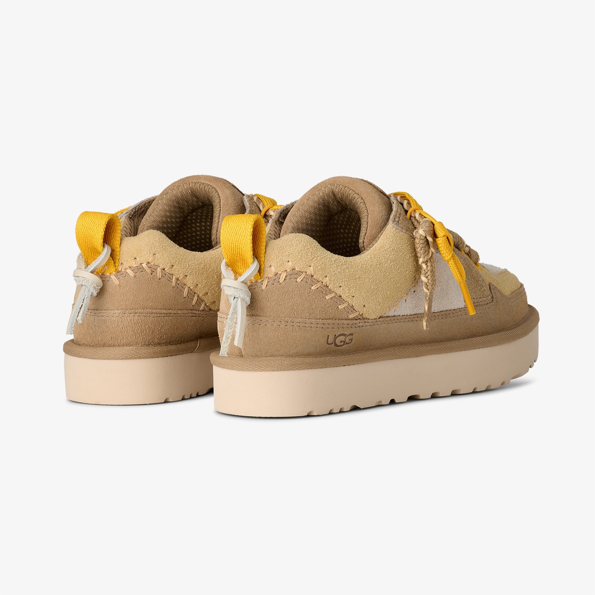 UGG Lo Lowmel Biarritz Kadın Krem Rengi Sneaker