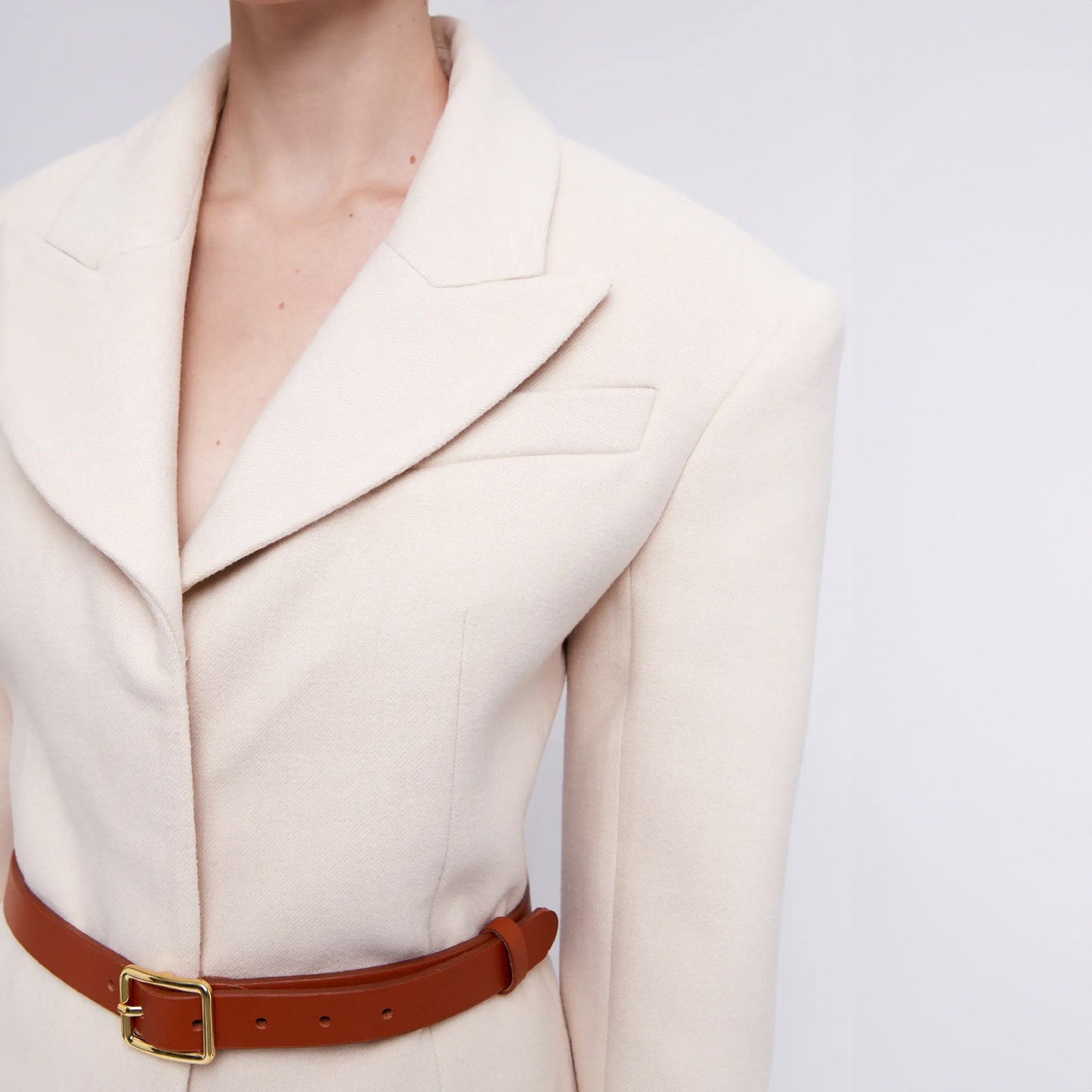 Fabby Kadın Krem Tulum