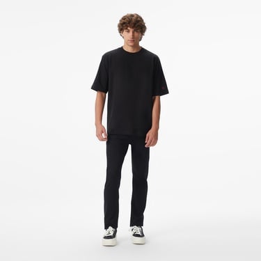  UNITED4 x Monkey Project 7 Rules Unisex Siyah T-Shirt