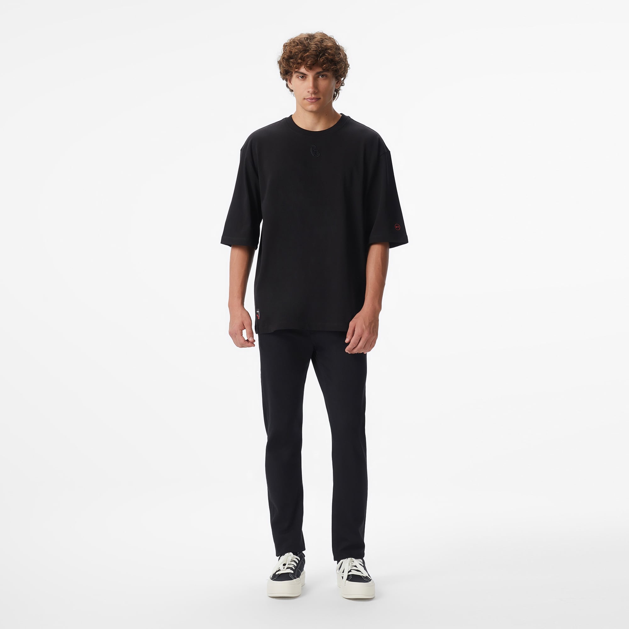 UNITED4 x Monkey Project Where Is The After Party Unisex Siyah T-Shirt