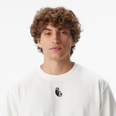  UNITED4 x Monkey Project 7 Rules Unisex Beyaz T-Shirt