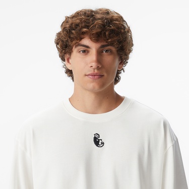  UNITED4 x Monkey Project We Are Family Unisex Beyaz T-Shirt