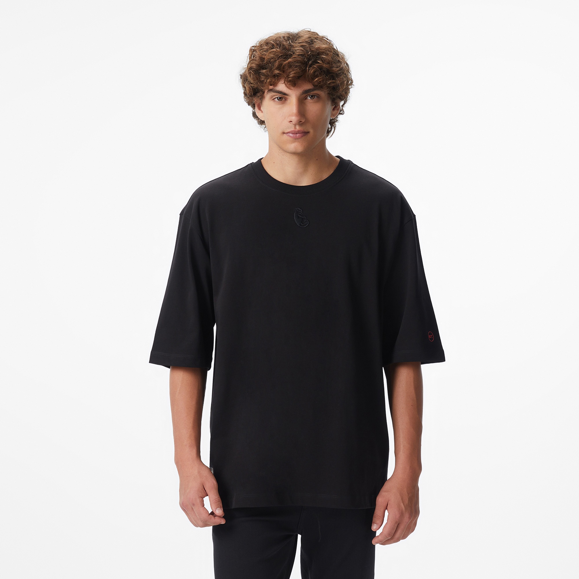 UNITED4 x Monkey Project Where Is The After Party Unisex Siyah T-Shirt