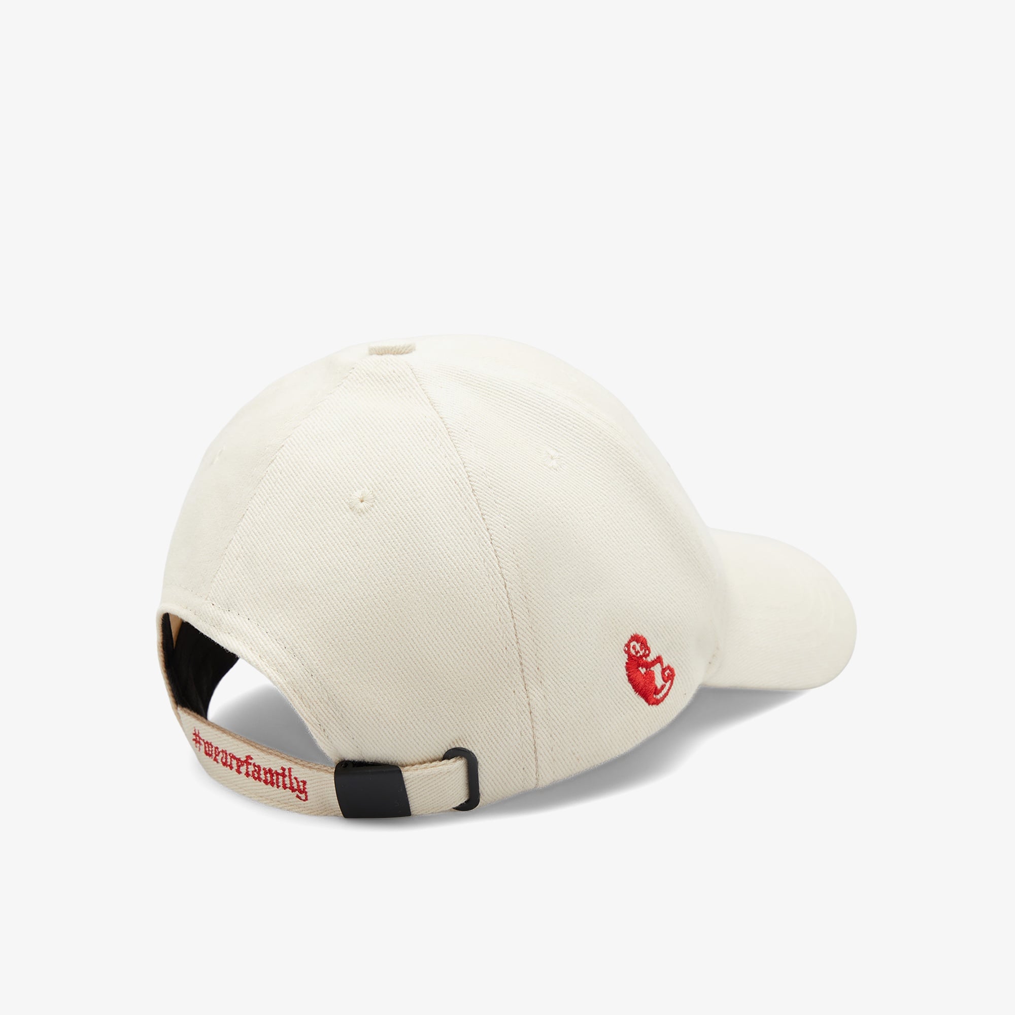 UNITED4 x Monkey Project 7 Rules Unisex Beyaz Şapka