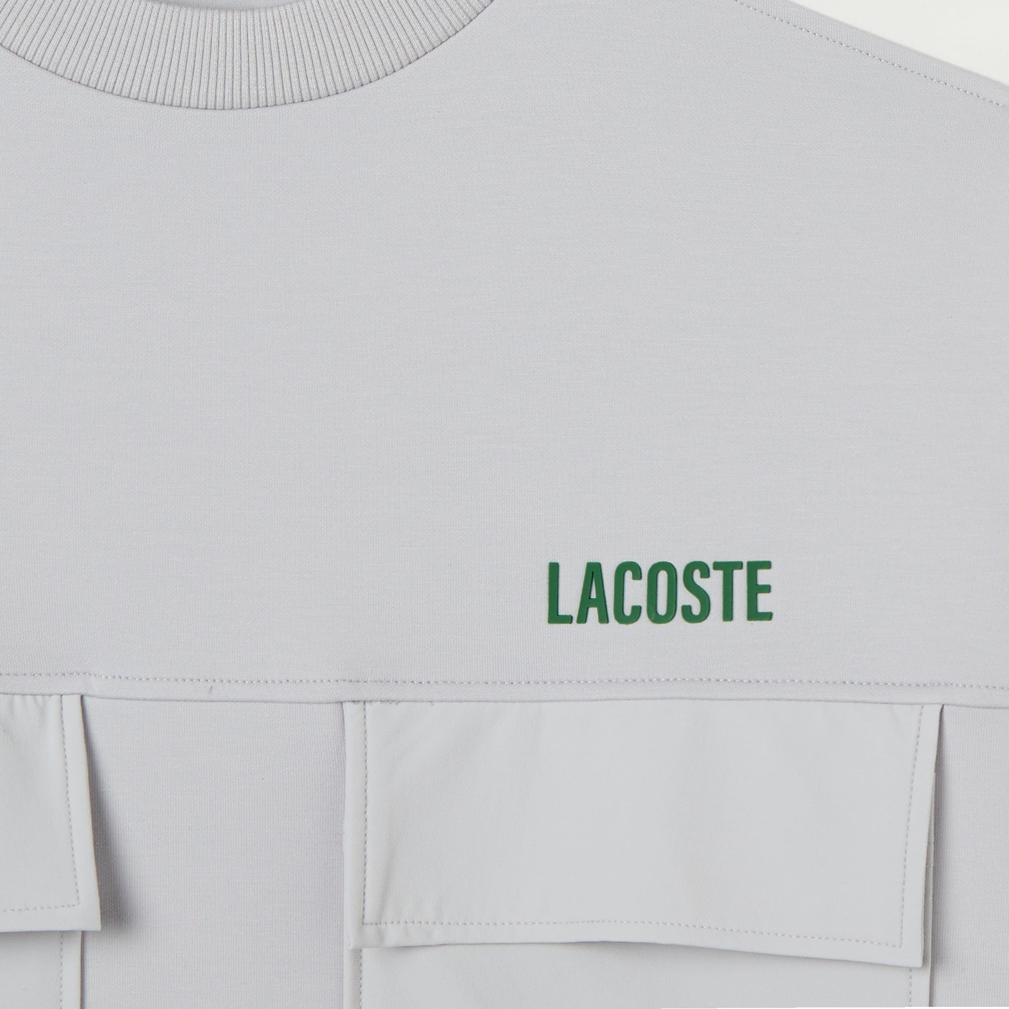 Lacoste House of SuperStep x Lacoste Kadın Gri Sweatshirt