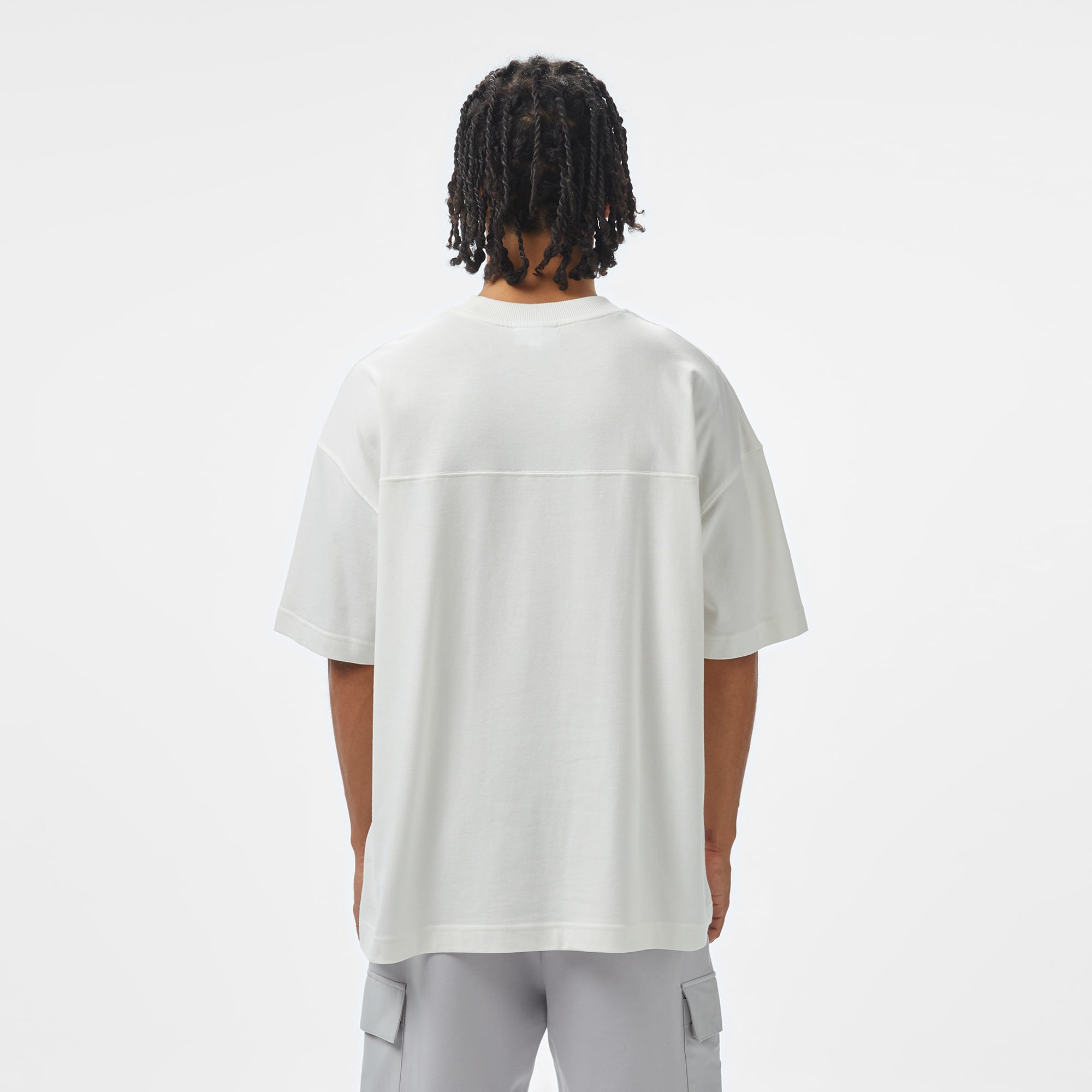 Lacoste House of SuperStep x Lacoste Erkek Beyaz T-Shirt