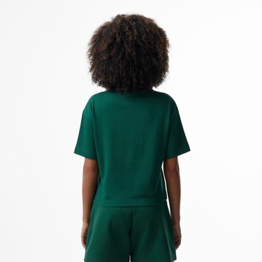  Lacoste House of SuperStep x Lacoste Kadın Yeşil T-Shirt