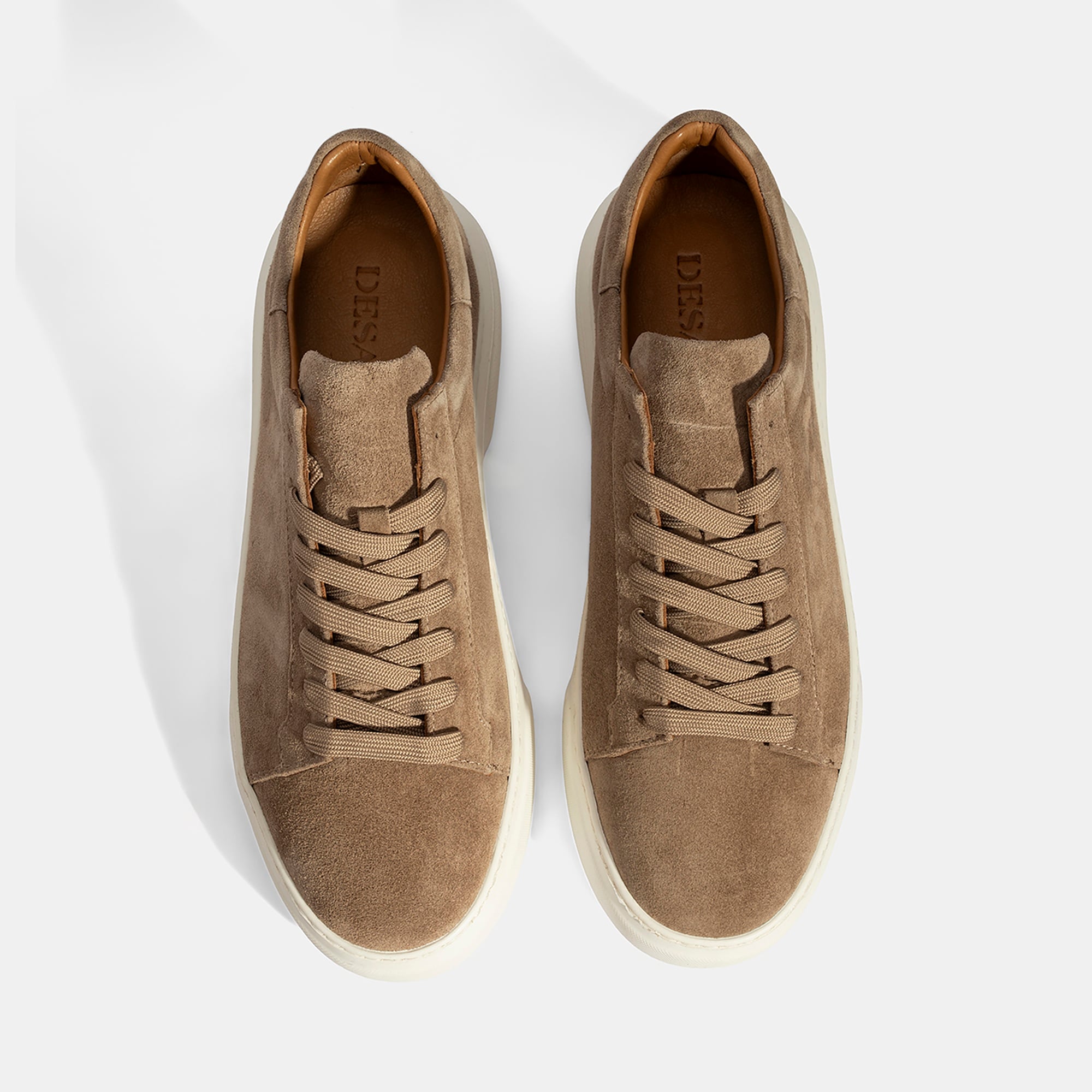 Erkek Kahve Bağcıklı Deri Günlük Ayakkabı