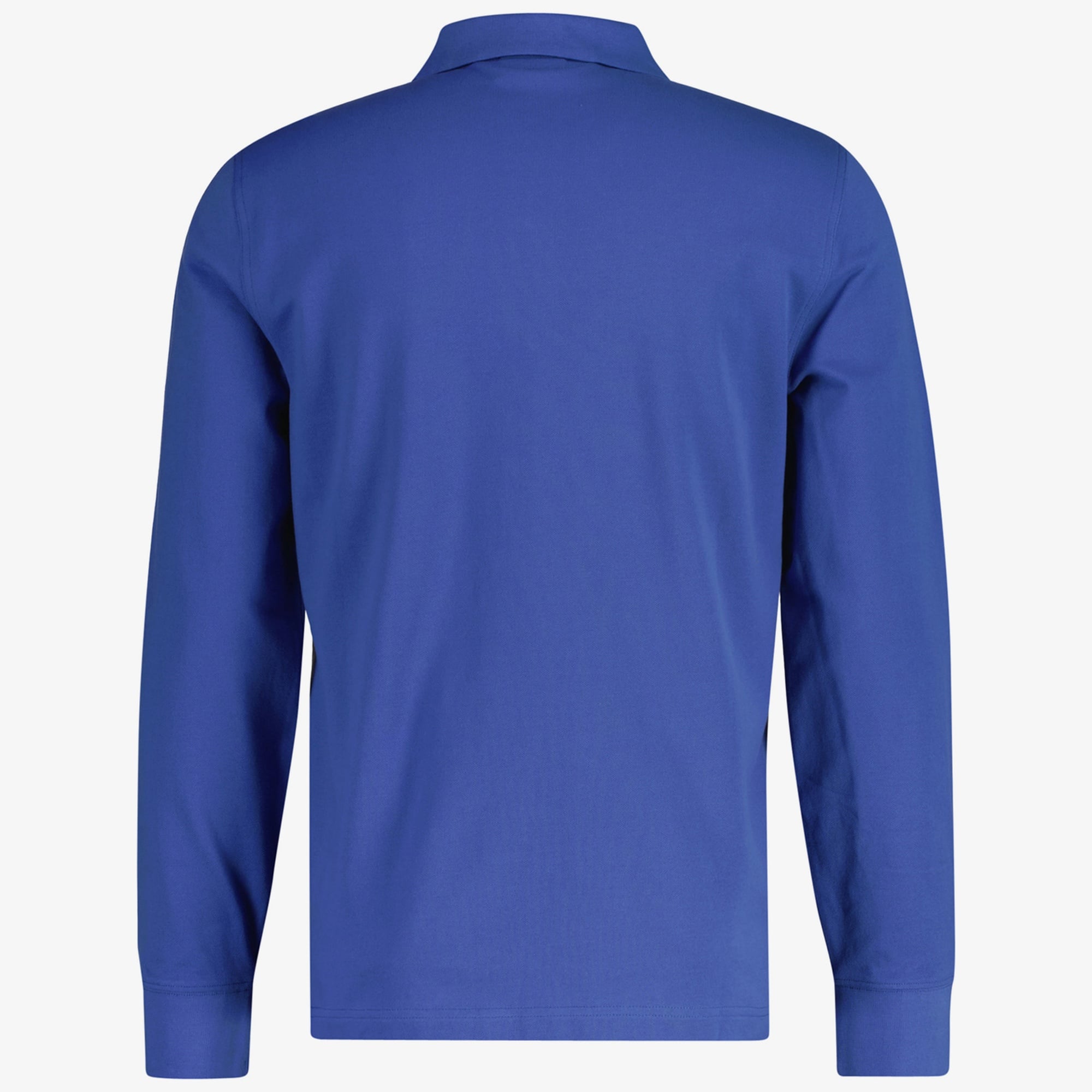 GANT Erkek Mavi Regular Fit Uzun Kollu Polo