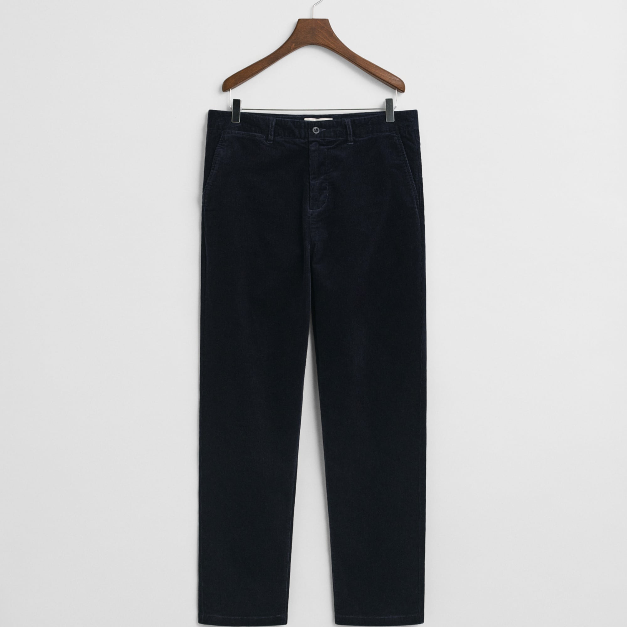 GANT Erkek Lacivert Regular Fit Cord Chino Pantolon