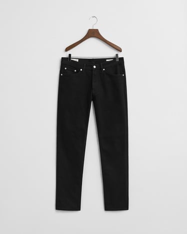  GANT Erkek Siyah Slim Fit Stay Black Jean