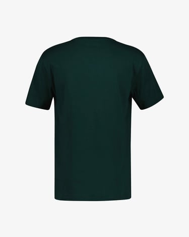  GANT Erkek Yeşil Regular Fit Bisiklet Yaka Logolu T-Shirt