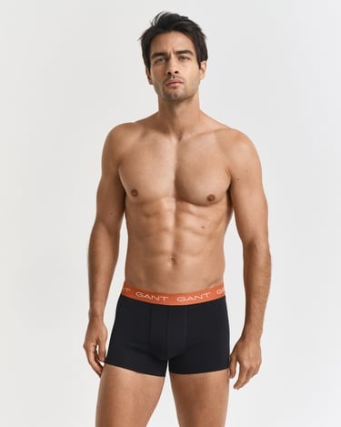  GANT Erkek Siyah Slim Fit 3'lü Boxer