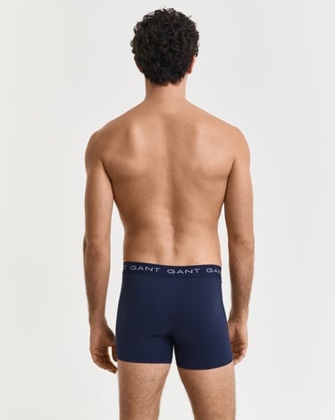 GANT Erkek Lacivert Slim Fit Logolu 3'lü Boxer