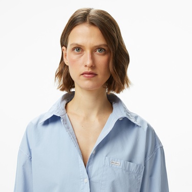  Guess Kadın Mavi Gömlek